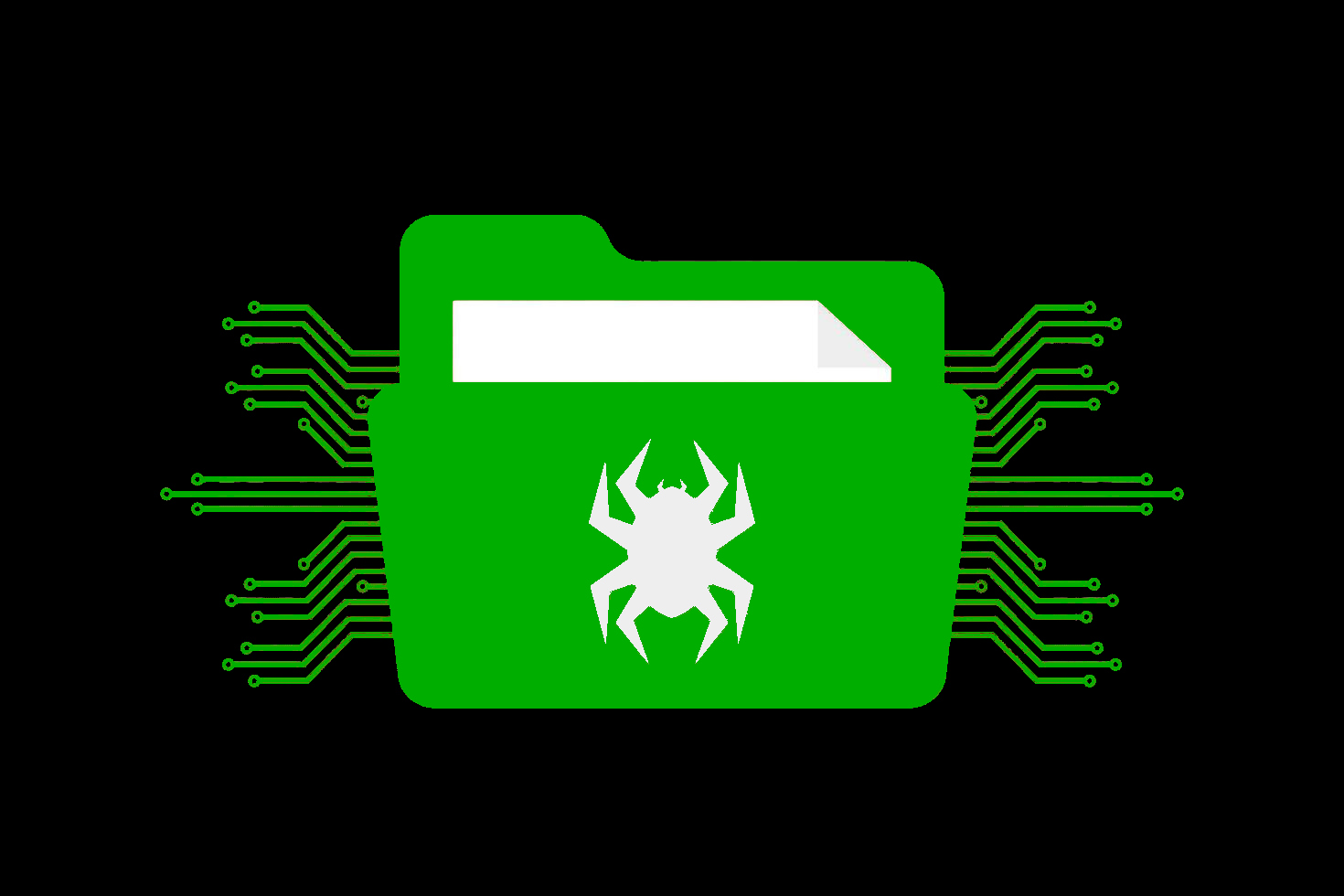 File Virus Illustration